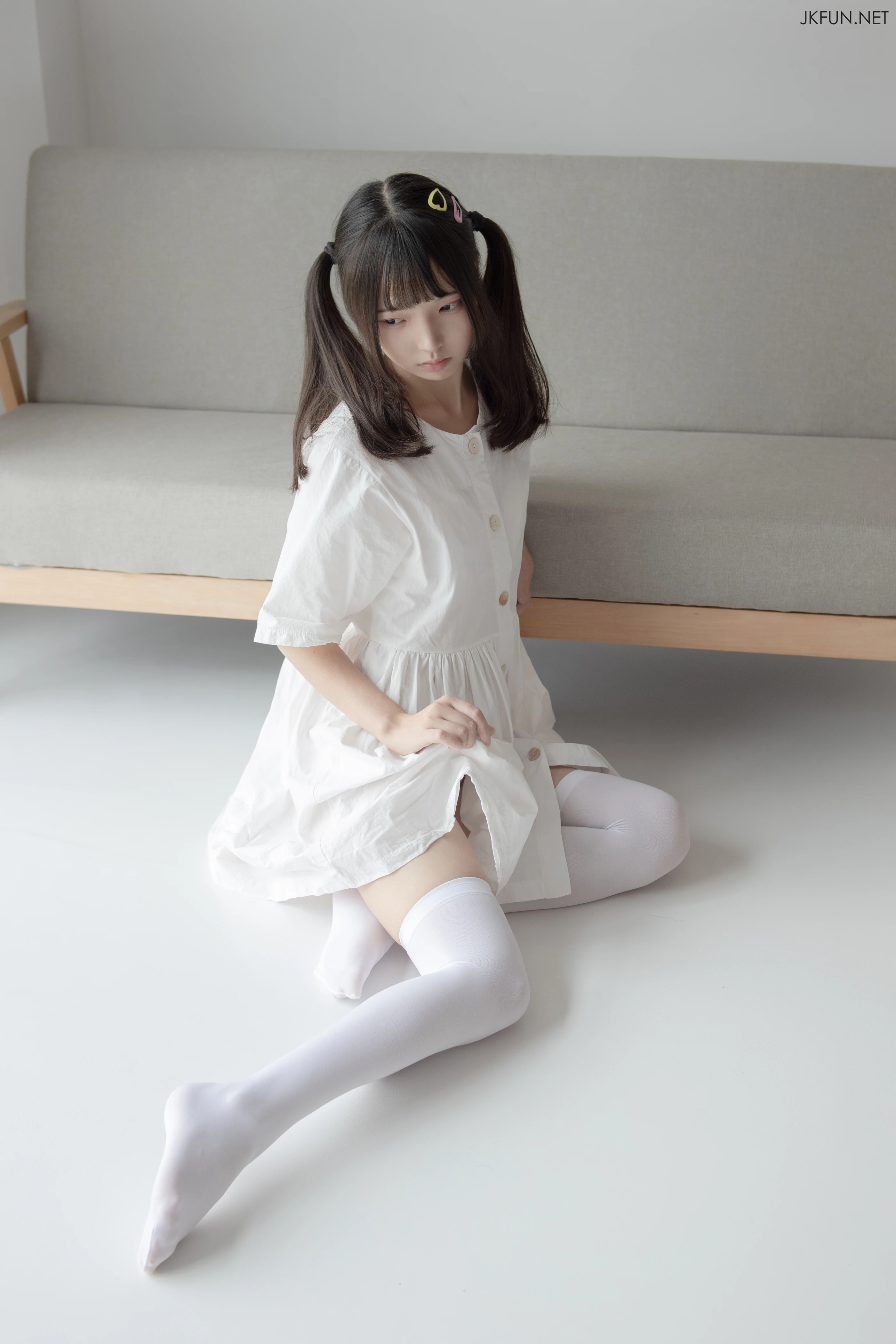 森萝财团 [JKFUN-014] 默陌 白衣飘飘的年代 [91P 1V]插图4